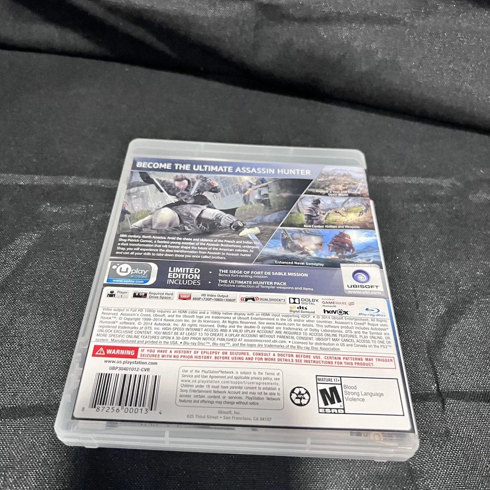 Assorted PS3 and PS4 Games-Assassins Creed/FIFA 17/Battlefield 1/Call of Duty‎
